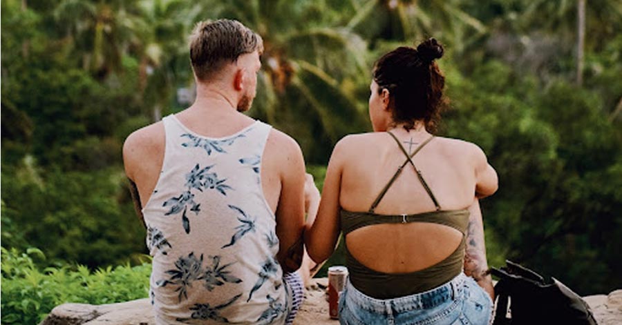 couple on a vacation