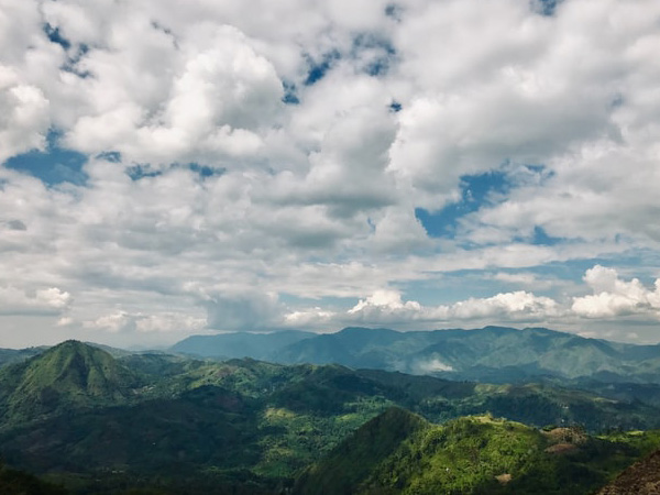 The breathtaking view of Mt. Apo, the symbolic icon of Davao, being the highest mountain in the Philippines.